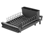 ARHK4103GS Сушка для посуду з підставкою Minimalism 46.5x19.5x9.5см Ardesto #