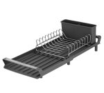 ARHK4103GS Сушка для посуду з підставкою Minimalism 46.5x19.5x9.5см Ardesto # - Зображення 2
