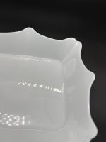 LFHSP90 white Тарілка 9" 1/6/48 квадратна глибока 6шт/уп Flower Vinnarc - Зображення 4