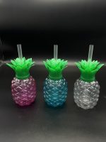 R101018 Склянка з кришкою та трубочкою "Pineapple" 500мл - Зображення 2