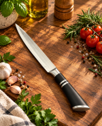Ніж чорний метал великий Kitchen Set