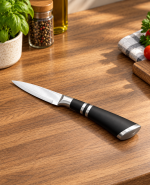 Ніж чорний метал для овочів 20,5см Kitchen Set