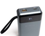 Павербанк NRG-03 Hippo 20000 mAh 65W з швидкою зарядкою USB/Type-C (Black) Holmer # - Зображення 3