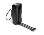 Павербанк NRG-02 Cheetah 30000 mAh 22,5W з швидкою зарядкою USB/Type-C (Black) Holmer # - Зображення 3