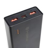 Павербанк NRG-01 Rabbit 20000 mAh 22,5W з швидкою зарядкою USB/Type-C (Black) Holmer # - Зображення 3
