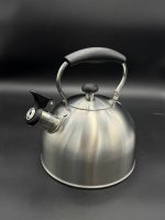 ZB23/2.5 Чайник нерж.2,5л зі св.нерж.криш.чорна ручка Interos - Зображення 2
