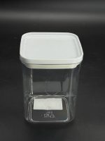 Ємкість для сипучих з білою кришкою 0,9л R plastic - Зображення 3