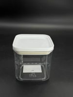 Ємкість для сипучих з білою кришкою 0,6л R plastic - Зображення 2