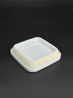 Ємкість для сипучих з білою кришкою 0,6л R plastic - Зображення 3