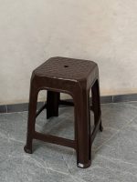 Табурет коричневий 36*36*43,5см 20 шт/уп R-Plastic - Зображення 2