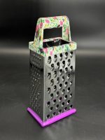 Тертка ТК16018-5 чотиригранна (ручка квіти) 10,5х8х24,5см - Зображення 2