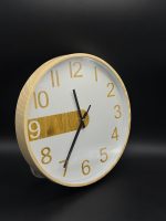 655-3 Годинник (Світле дерево) 30см/2775 - Зображення 2