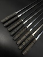 BM4270 Набір шампурів Торнадо дер.ручка 42*0,7 см на планшеті (8шт) - Зображення 2