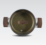 Каструля MR-3560-20 2,8 л 3-х сл.s/s керам.покр+титан,інд.дно Maestro - Зображення 2