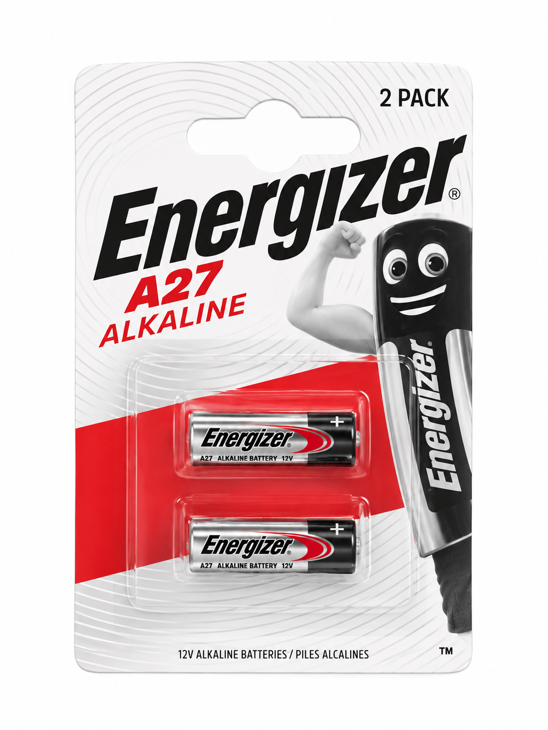 а27 Батарейка Energizer А27 ZM Alkaline 2шт - Зображення 1