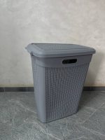 175 Корзина для білизни 43л антрацид (46х29х55см) UKSAN - Зображення 2