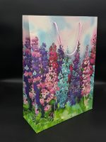 Пакет подарунковий паперовий L "Flower garden" Гіацинти 31*42*12см R95513-L - Зображення 2