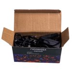W50LED6MBW Гірлянда Нитка 50 LED 6 м чорна, білий - Зображення 5